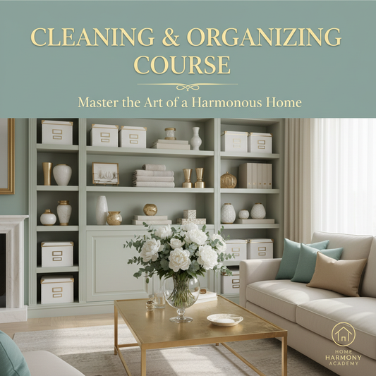 Cleaning & Organizing Course