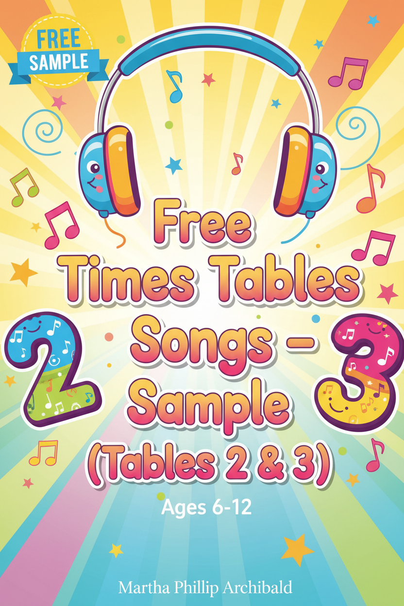 Free Times Tables Songs Sample Cover