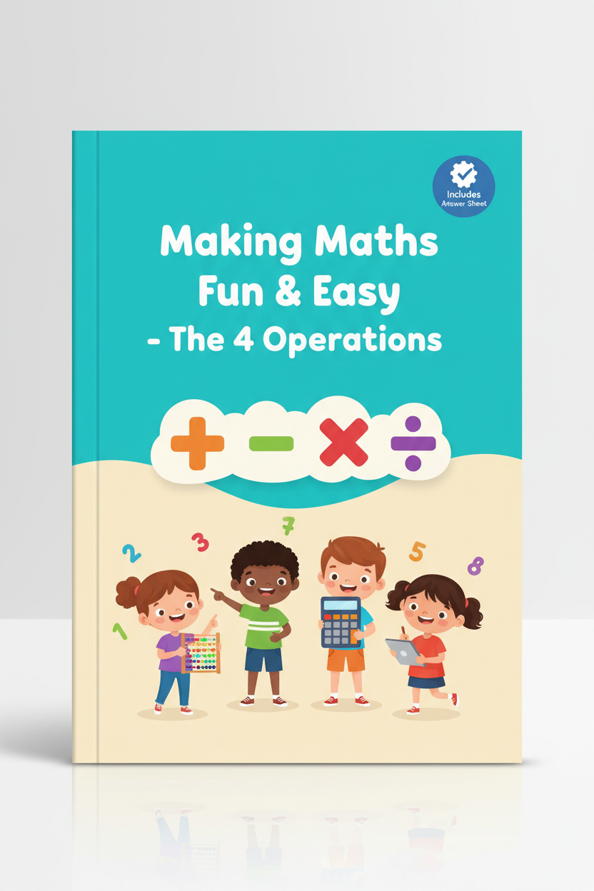 Making Maths Fun & Easy – The 4 Operations eBook Cover