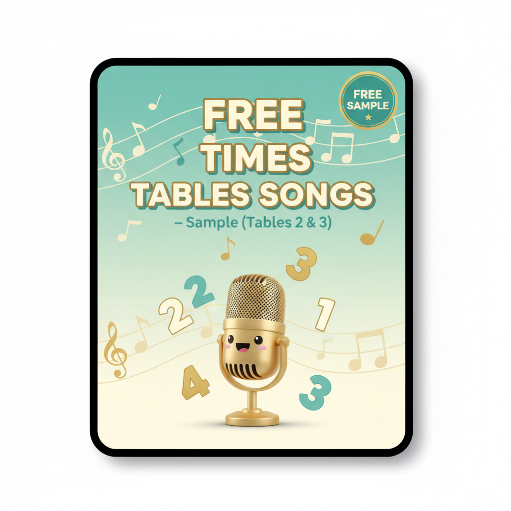 Free Times Tables Songs – Sample (Tables 2 & 3) cover