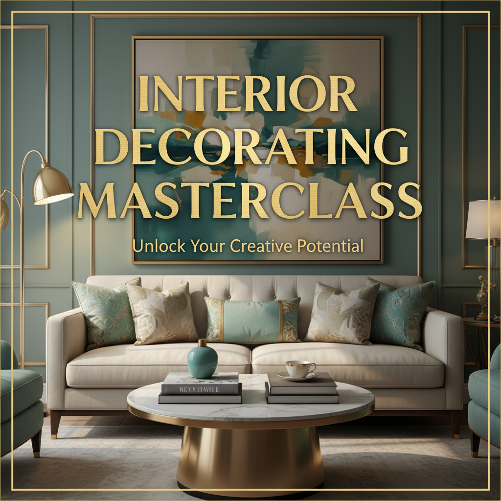 Interior Decorating Masterclass Cover