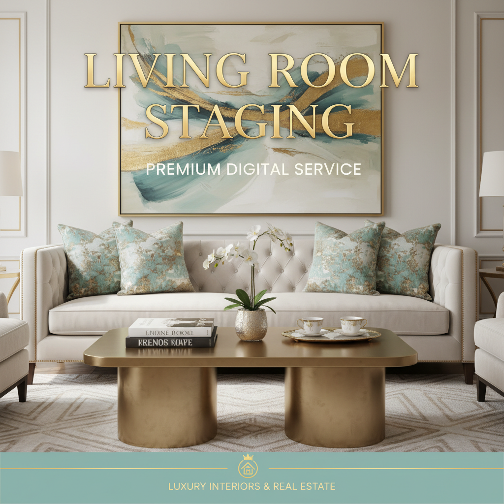 Living Room Staging
