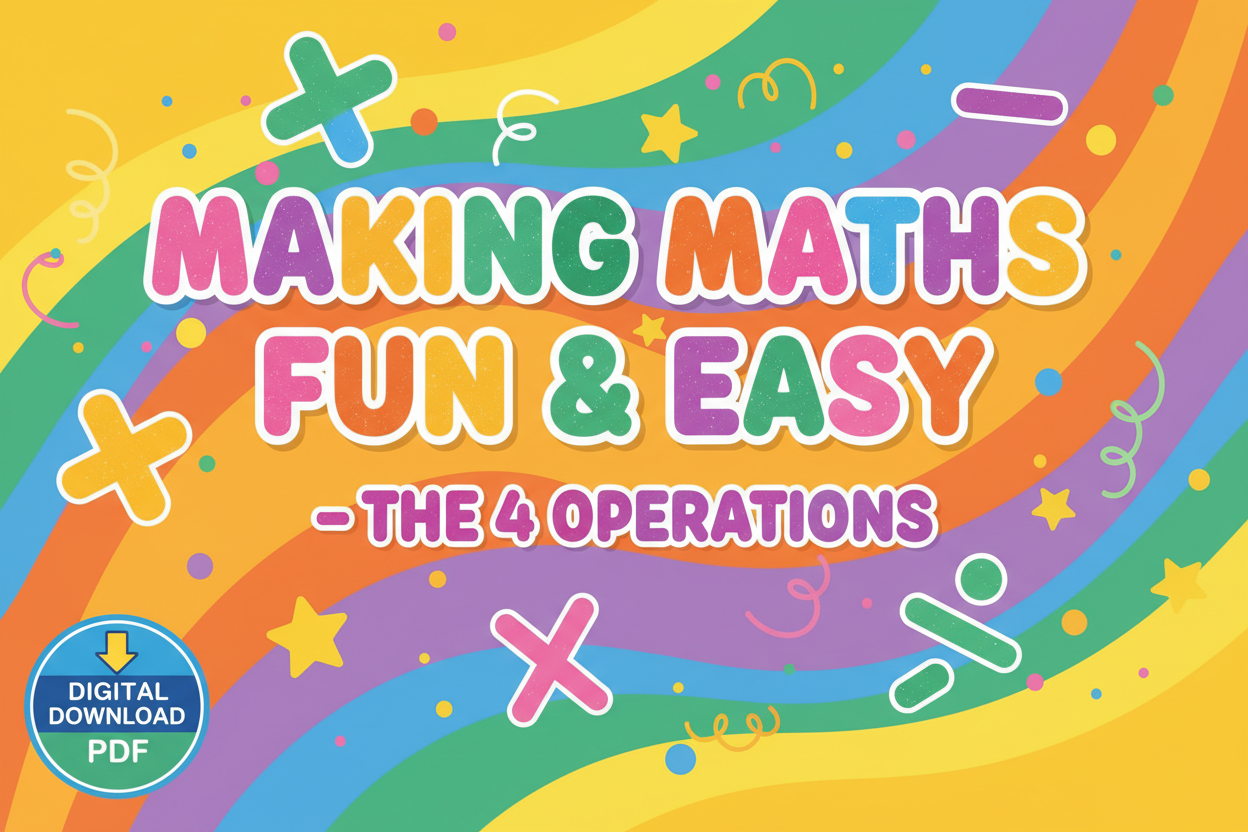 Making Maths Fun & Easy – The 4 Operations eBook Cover