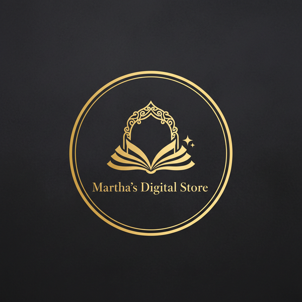 Martha's Digital Store Logo - Dark